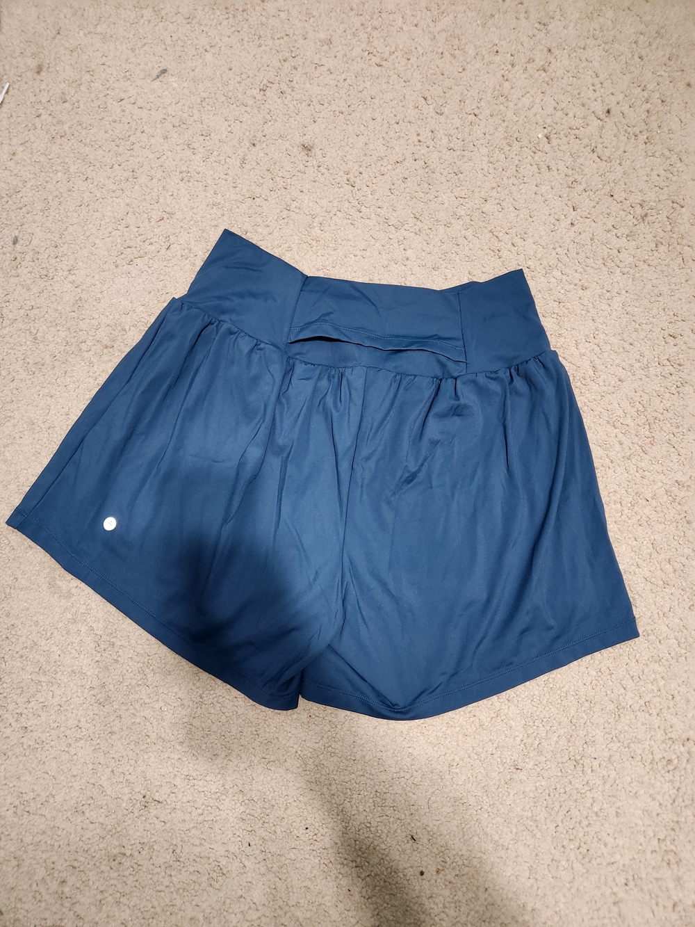HALARA Navy High-Waist Athletic Shorts